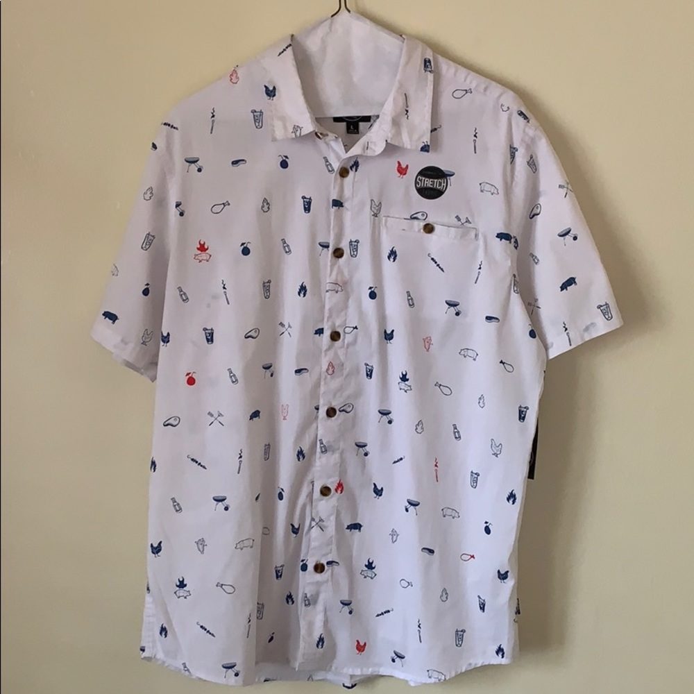 O’Neill Casual Button Up Shirt Size Large
